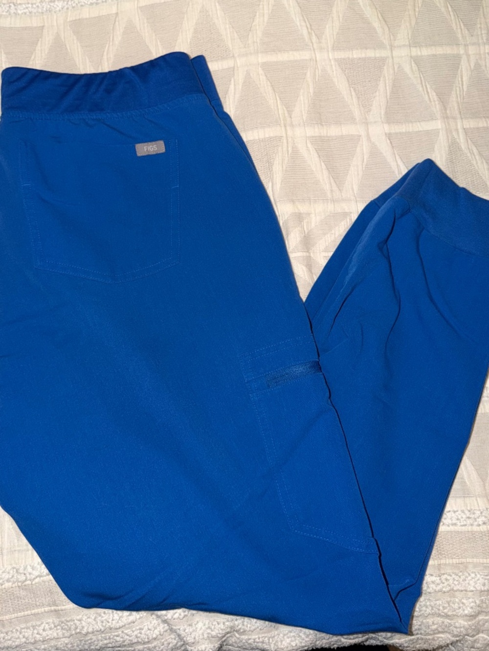 FIGS Zamora Jogger Royal Blue -large